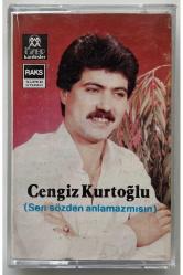 Cengiz Kurtoğlu Sen Sözden Anlamazmısın Kaset (Orjnal 1984 Dönem Kağıt Baskı Kaset)
