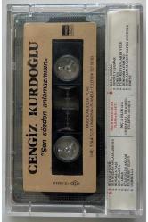 Cengiz Kurtoğlu Sen Sözden Anlamazmısın Kaset (Orjnal 1984 Dönem Kağıt Baskı Kaset)