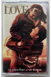 Golden Love 18 Greatest Love Songs Kaset (Orjnal Dönem Baskı Kaset) - plakeviizmir