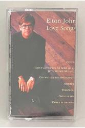 Elton John Love Songs Kaset (Orijinal Dönem Baskı Kaset)
