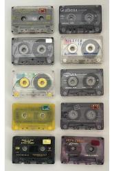 10 Tane Türkçe Kaset Lotu Kartonetsiz (Edip Akbayram, Emel,Ajda,Athena,Sezen Aksu,Atilla Atasoy)