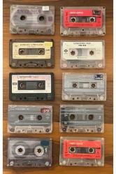 10 Tane Yabancı Kaset Lotu Kartonetsiz (Gipsy Kings,Samantha Fox,Chris De Burg,Tina Turner)