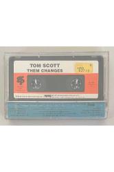 Tom Scott Them Changes Kaset (Jelatininde Sıfır Orjnal Dönem Kağıt Baskı Kaset)