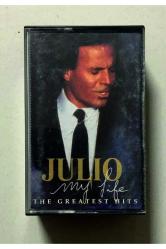 Julio Iglesis My Life The Greatest Hits 2 Kaset (Orjinal Dönem Baskı)