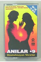 Anılar 9 Unutulmayan Slowlar 18 Şarkılık Kaset (Orjinal Dönem Baskı)
