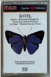 Ravel Boston Symphony Orchestra Charles Münch Kaset (Orjinal Dönem Baskı Kaset)