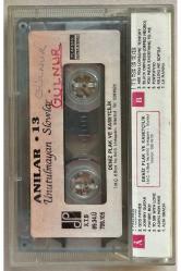 Anılar 13 Unutulmayan Slowlar Kaset (Orijinal Dönem Kağıt Baskı Kaset)