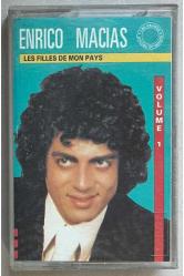 Enrico Macias Les Filles De Mon Pays Kaset (1990 Dönem Kağıt Baskı Kaset)