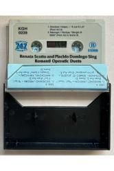 Renata Scotto and Placido Domingo Sings Romantic Operatic Duets Kaset (Dönem Baskı Kaset)