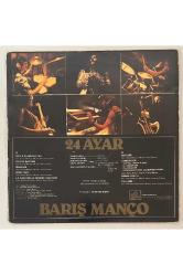 Barış Manço 24 Ayar Manço Lp Plak (Orijinal 1985 Dönem Baskı Plak)