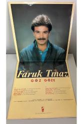 Faruk Tınaz Göz Göze Lp Plak (Orjinal 1988 Dönem Baskı Plak)