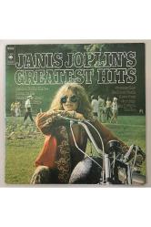 Janis Joplin Janis Joplin's Greatest Hits Lp Plak (Orijnal 1972 Dönem Hollanda Baskı Plak)