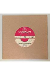 Şükran Ay Adaletin Bumu Dünya - Meyhaneci 45 lik Plak (Orijinal Dönem Baskı Plak)