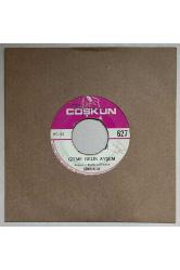 Şükran Ay Gitme Gelin Ayşem - Talihsiz Kız 45 lik Plak (Orijinal Dönem Baskı Plak)