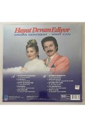 Orhan Gencebay Sibel Can Hayat Devam Ediyor Lp Plak (Jelatininde Sıfır Plak)