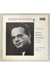 Katchen Liszt Londoner Phill. Orc. Ataulfo Argenta Konzerte Für Klavier Und Orchester Lp Plak