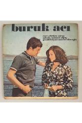Gönül Yazar Buruk Acı - Sen Bensiz Ben Sensiz 45 lik Plak (Orjinal 1969 Dönem Baskı 45 lik Plak)