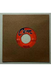 Sevim Şengül Şebnem - Çiçekçi Kız 45 lik Plak (Orjinal Dönem Baskı)