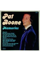 Pat Boone Memories Lp Plak (1974 Ingiltere Baskı)