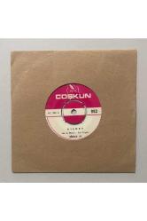 Şükran Ay Kısmet - Uykudamısın Sevgili Yarim 45 lik Plak (Orjinal Dönem Baskı)