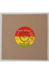 Orhan Gencebay Kaderimin Oyunu - Efkar Bastı Gönülü 45 Lik Plak (Orjinal Dönem Baskı)