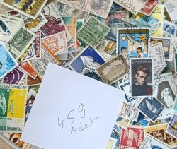 459 adet Damgalı dünya pulları lotu