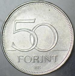 MACARİSTAN 50 FORİNT 2017 ŞAHİN TEMALI.