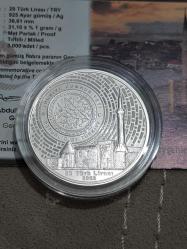 Darphane Hatıra Para Gümüş 1 Ons Beyşehir Eşrefoğlu Camisi Sertifikalı