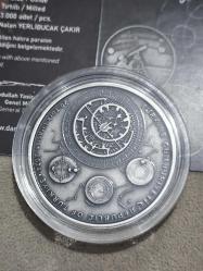 Darphane Hatıra Para Gümüş 1 Ons Ali Kuşçu Sertifikalı