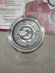 Darphane Hatıra Para Gümüş 1 Ons Aşık Veysel Sertifikalı