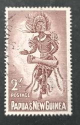 PAPUA YENİ GİNE 1961_ damgalı pul