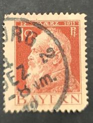 Almanya Bayern 1911 _ damgalı