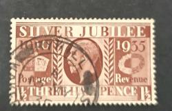 İngiltere 1935 Kral V George Silver Jübile _ damgalı
