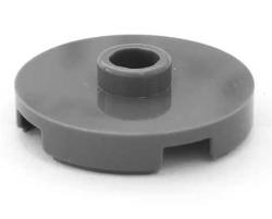 Antika - Lego 18674 Yuvarlak Karo 2 x 2 Açık Çivili (Koyu Gri) - kitantik - kitaLog