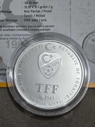 Darphane Hatıra Para Gümüş 1 Ons Galatasaray Sertifikalı