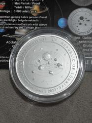 Darphane Hatıra Para Gümüş 1 Ons Ankara'nın Galileo Sertifikalı