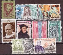 LOT.13 » Dini Temalı Tematik Pul Lotu - YL877