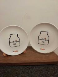 Nutella 2'li Porselen Tabak