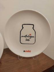 Nutella 2'li Porselen Tabak