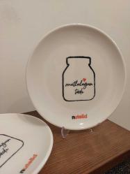 Nutella 2'li Porselen Tabak