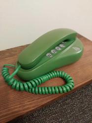 Yeşil Retro Ev Telefonu