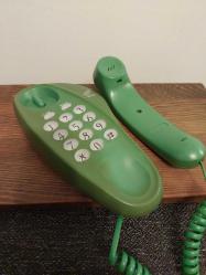 Yeşil Retro Ev Telefonu