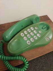 Yeşil Retro Ev Telefonu