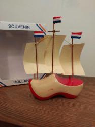 Hollanda Hatıra Yelkenli Klompen