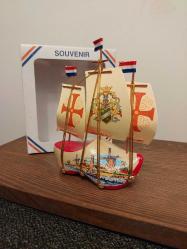 Hollanda Hatıra Yelkenli Klompen