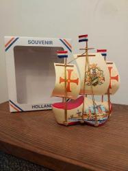 Hollanda Hatıra Yelkenli Klompen