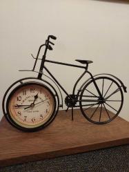 Metal Bisiklet Masa Saati