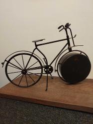 Metal Bisiklet Masa Saati