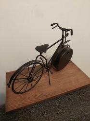 Metal Bisiklet Masa Saati