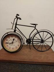 Metal Bisiklet Masa Saati